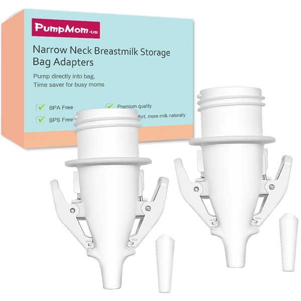 Narrow Neck Breastmilk StorageBag Adapters