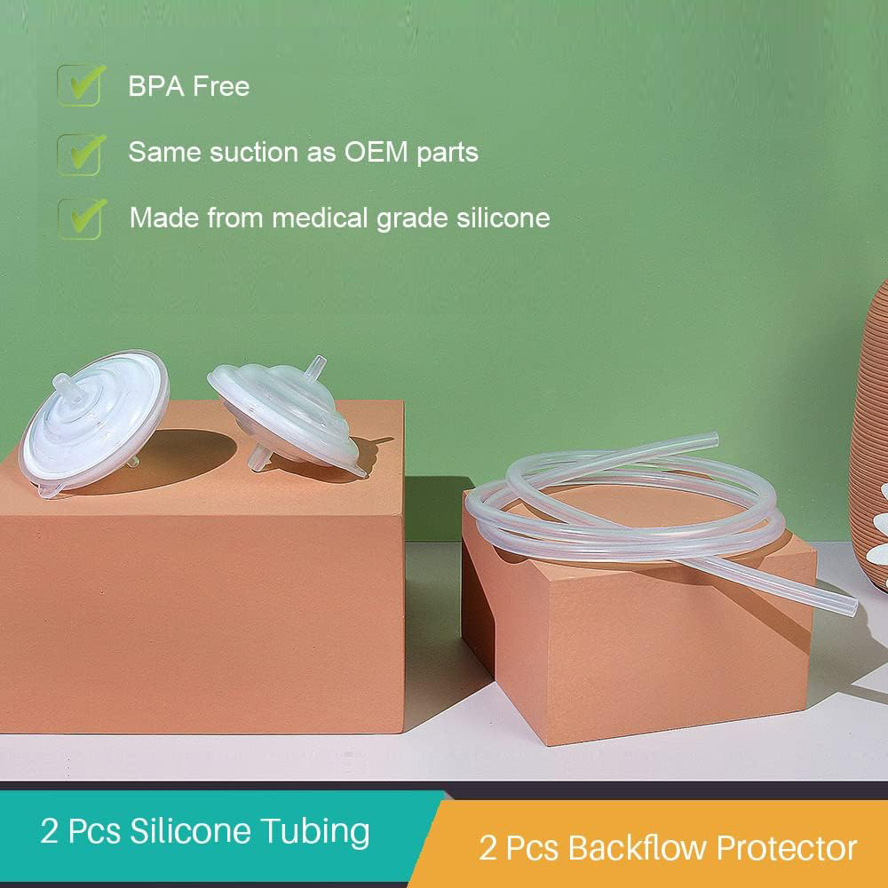 Backflow Protectors, Silicone Tubing for Spectra